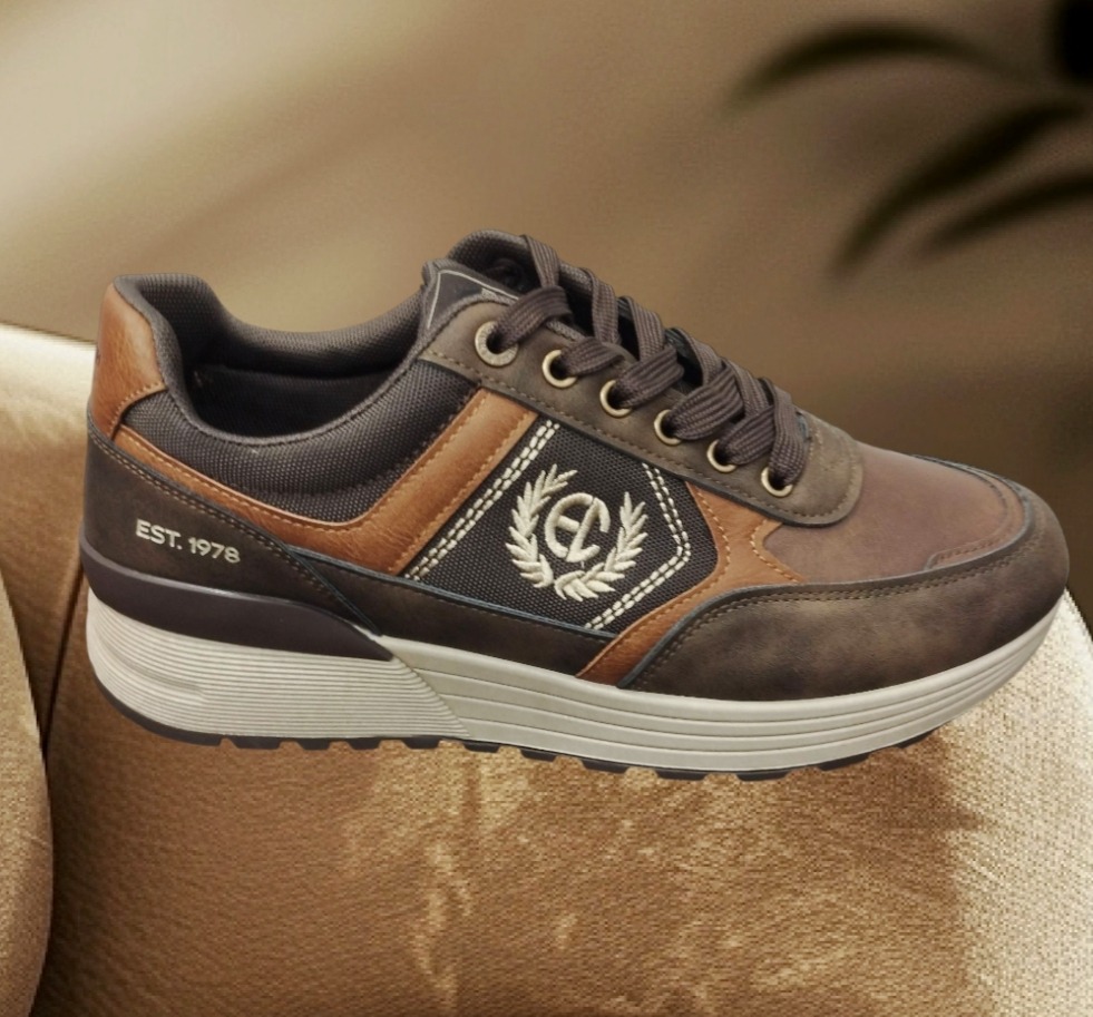 Ανδρικά Sneakers ENRICO COVERY ANATOMIC κώδ.ECS5351 Brown - Image 2