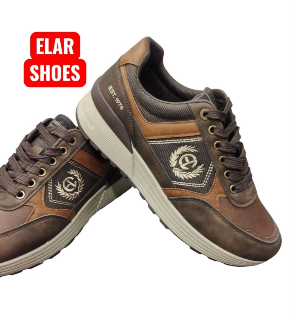 Ανδρικά Sneakers ENRICO COVERY ANATOMIC κώδ.ECS5351 Brown - Image 4